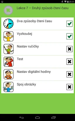 Výuka hodin screenshot 17
