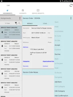 SAP CRM Service Manager screenshot 7