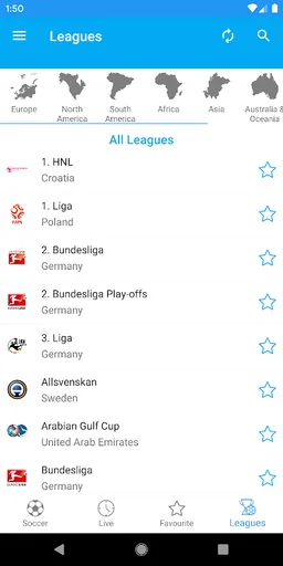 Football Livescores-Fixtures,Results,Leagues screenshot 5