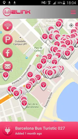 Free WiFi hotspots screenshot 1