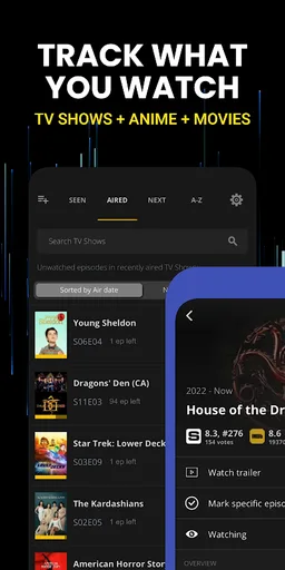 Simkl Lists: TV, Anime, Movies screenshot 1