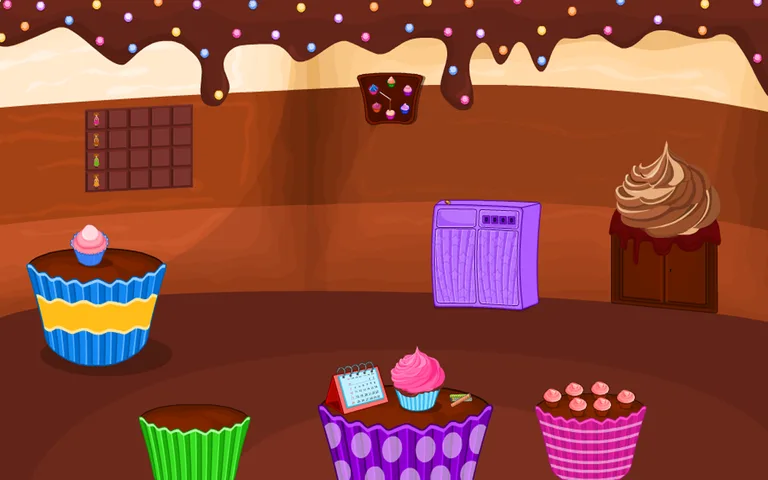 Escape Games-Cupcakes House screenshot 12