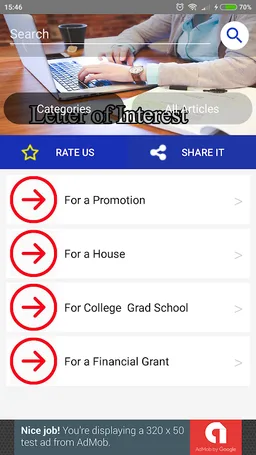 Letter Of Interest Examples screenshot 2