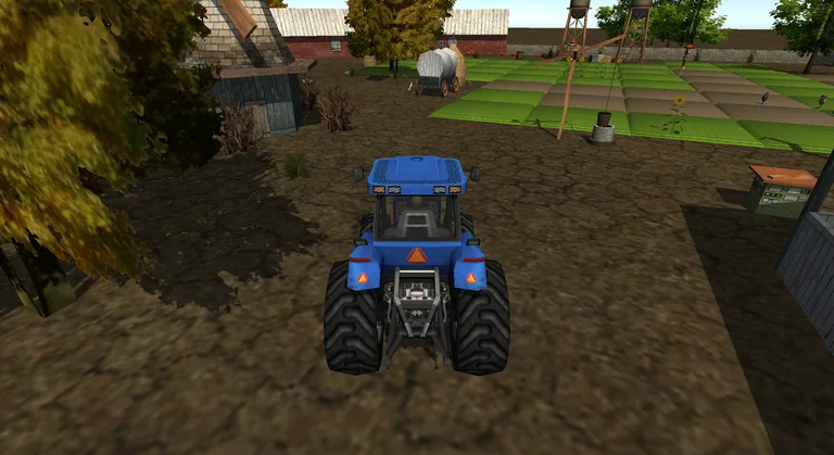 Farm Tractor Driver 3D Parking screenshot 3
