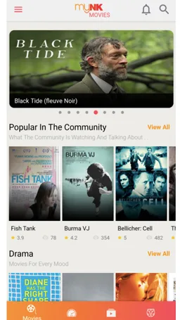 myNK (Beta) : World Cinema/Shows screenshot 3
