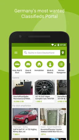 eBay Kleinanzeigen for Germany screenshot 1