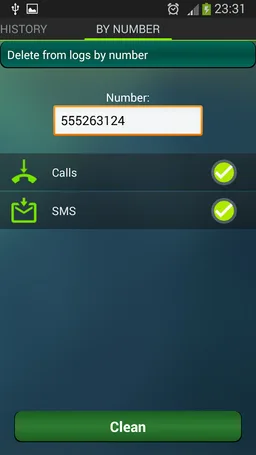 History Eraser Pro for Android screenshot 3