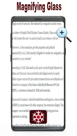Magnifying glass with light - Magnifier screenshot 2