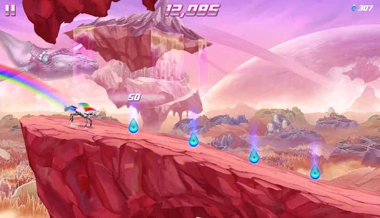 Robot Unicorn Attack 2 screenshot 1