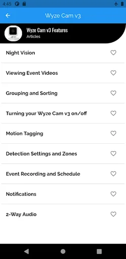 Guide for Wyze Cam screenshot 2