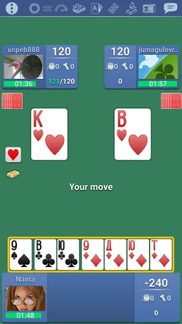 Thousand 1000 Online card game screenshot 5