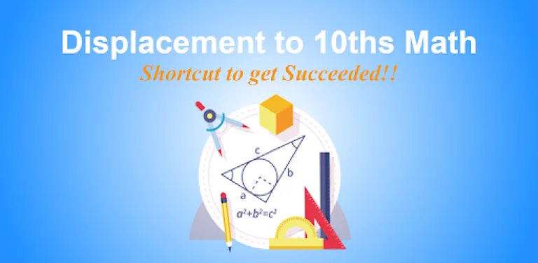 Displacement to 10ths Math cover image