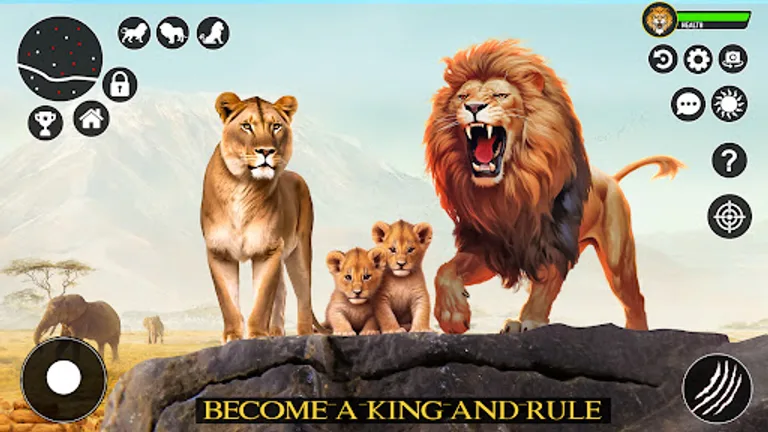 Lion Games 3D Lion Simulator screenshot 1