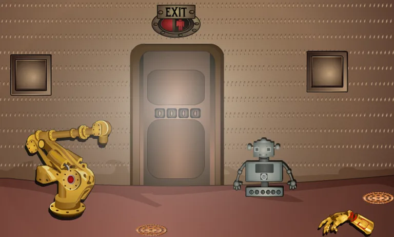 Escape Games-Cyborg Room screenshot 8