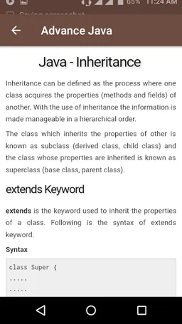Learn Java Offline screenshot 6