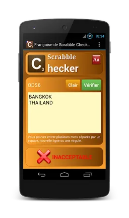 Word Checker - French screenshot 3