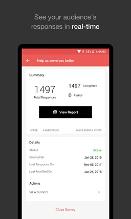 Zoho Survey screenshot 2