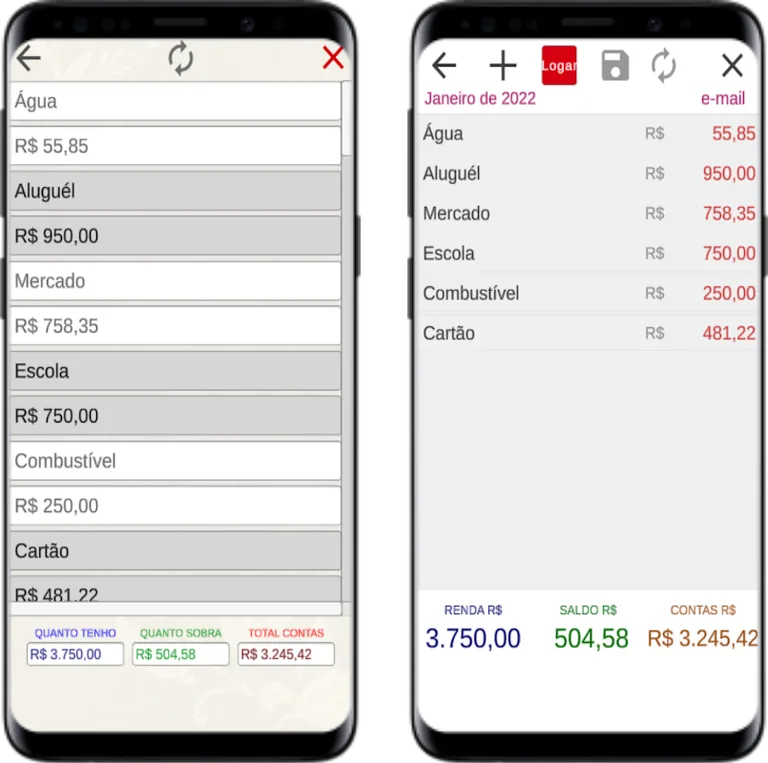 Controle Contas: Organize! screenshot 3