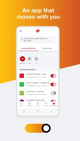 TMB App (Metro Bus Barcelona) screenshot 5