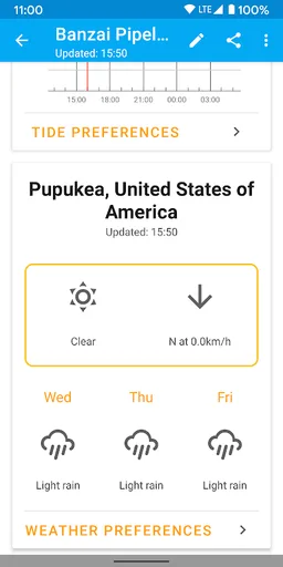 OceanLife - Tides, Swell, Wind & Weather Forecasts screenshot 18