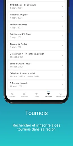 BePing - L'appli de Ping belge screenshot 6
