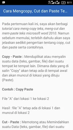 Tutorial Belajar Word screenshot 12