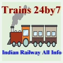 Trains 24by7 INDIAN RAILWAY ALL INFO icon
