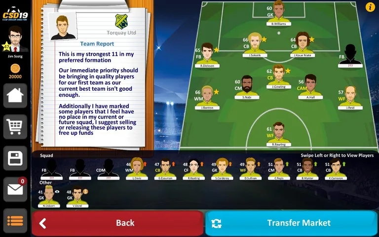 Club Soccer Director 2019 - Football Club Manager screenshot 2