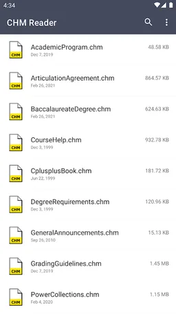 CHM Reader screenshot 4