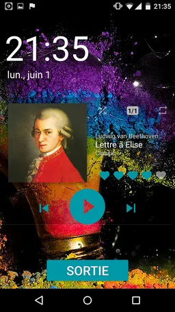 PlayerPro skin Material Dark screenshot 5