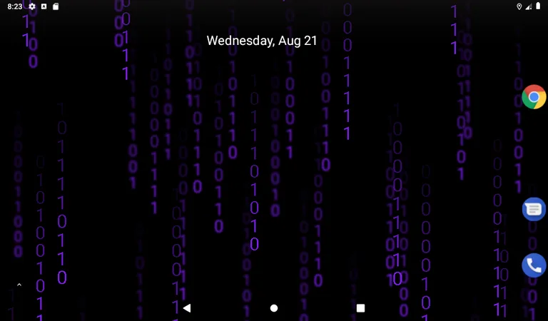 Hacker Live Wallpaper Matrix screenshot 19