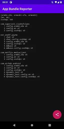 App Bundle Reporter screenshot 2