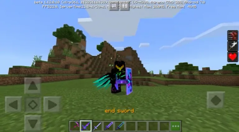 Swords of all elements mcpe screenshot 2