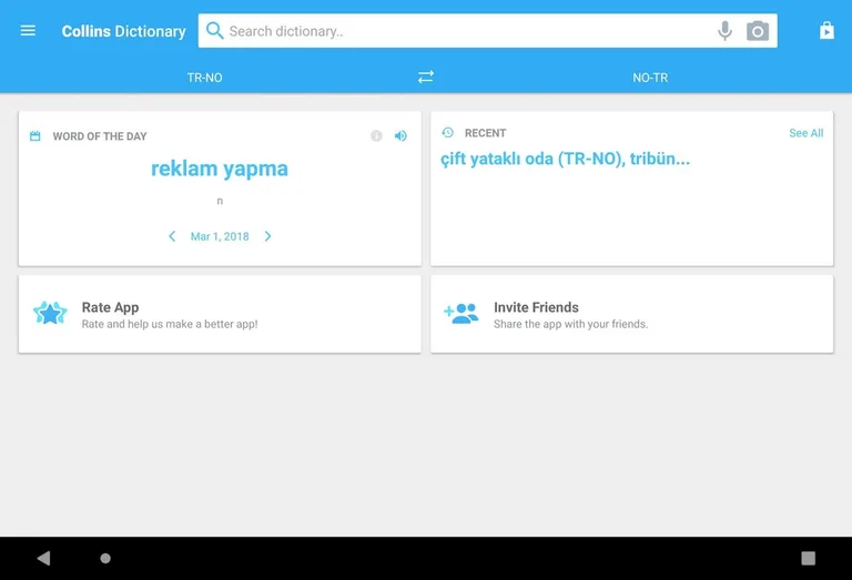 Collins Norwegian<>Turkish Dictionary screenshot 14