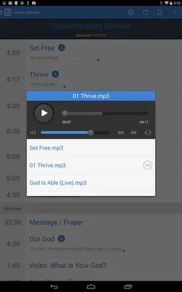 Planning Center Music Stand screenshot 3