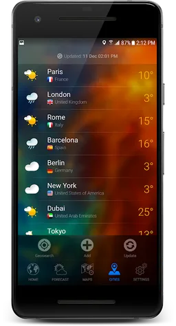 3D EARTH - weather forecast screenshot 8