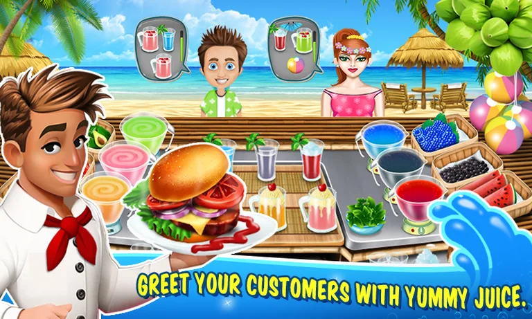 Beach Restaurant Master Chef screenshot 2