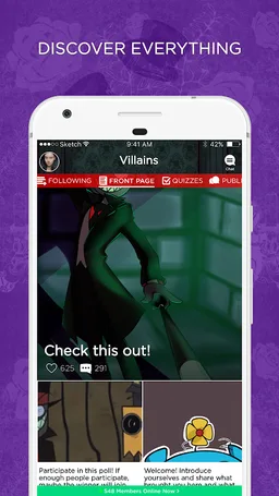 Amino for Villainous screenshot 1