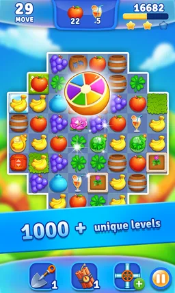 Fruits Garden - Scape Match 3 Game screenshot 2