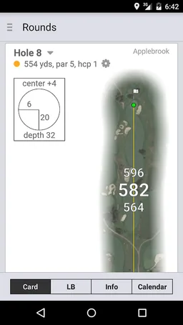 BlueGolf Rounds screenshot 4