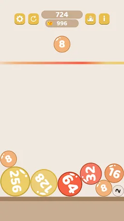 2048 Fusion Balls screenshot 1