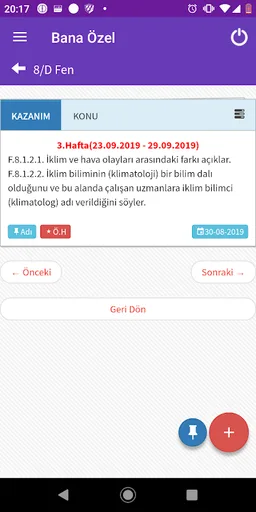 Sınıf Defterim screenshot 12