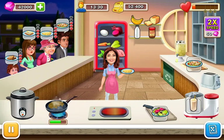 Kitchen Tycoon : Shilpa Shetty - Cooking Game screenshot 5