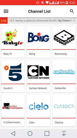 Italy TV EPG Free screenshot 5