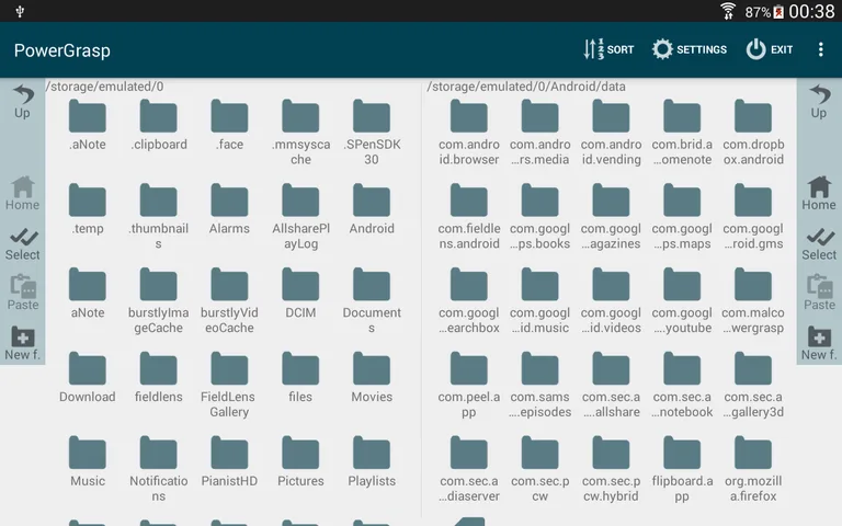 PowerGrasp file manager screenshot 2