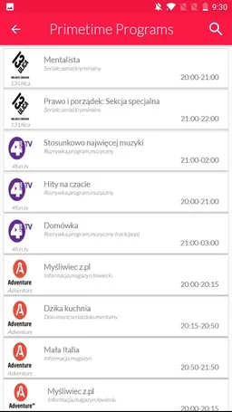 Poland Mobile TV Guide screenshot 7