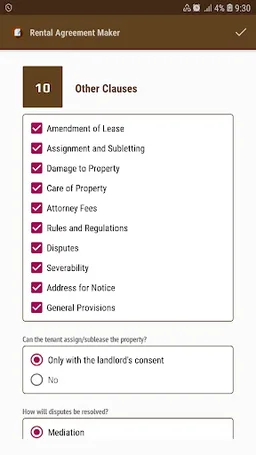 Rental Agreement Maker screenshot 6