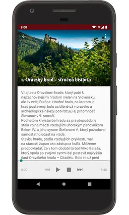 Orava Castle Audioguide screenshot 3