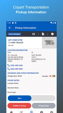 Copart Transportation screenshot 3