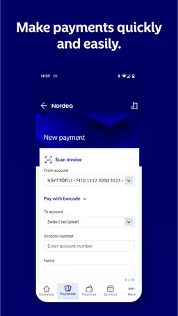 Nordea Business FI screenshot 3